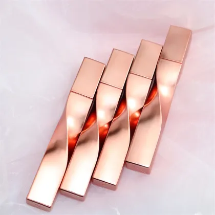 Wholesale Your Own Brand Thick Rose Gold Twist Mascara