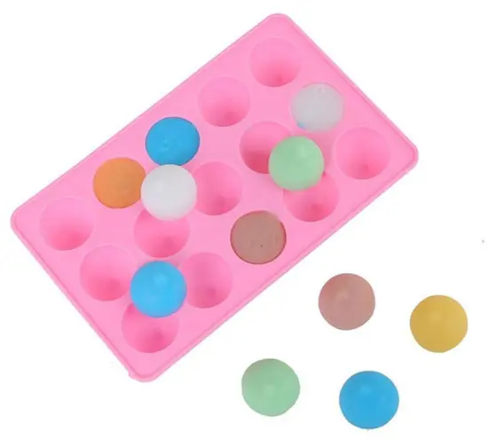 Plastic silicone ice cube ball maker mold with CE certificate