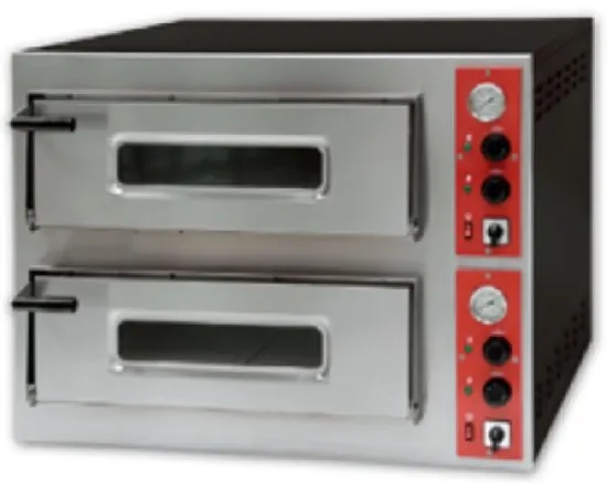 Double layer electric pizza oven stainless steel pizza tools