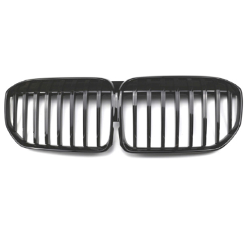 Matte Black Single Line Kidney Front Grille for BMW 7 Series G11