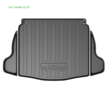 OEM ODM Toyota Corolla 06-23 Cargo Trunk Floor Mat Liner