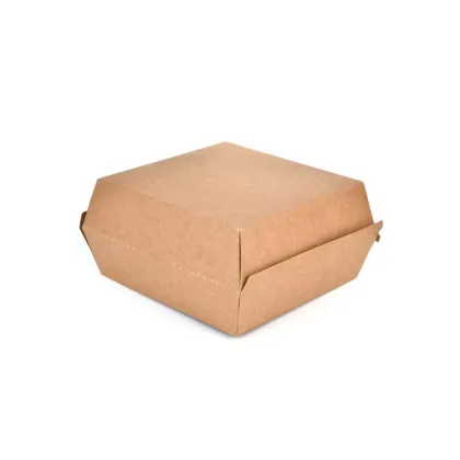 Custom Corrugated Hamburger Box