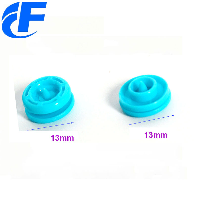 Custom  Logo BPA Free Raincoat Plastic Snap Fasteners