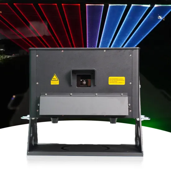 IP65 60W RGB 110W RGB Beam Laser Light 3D Laser Display for Building Projection