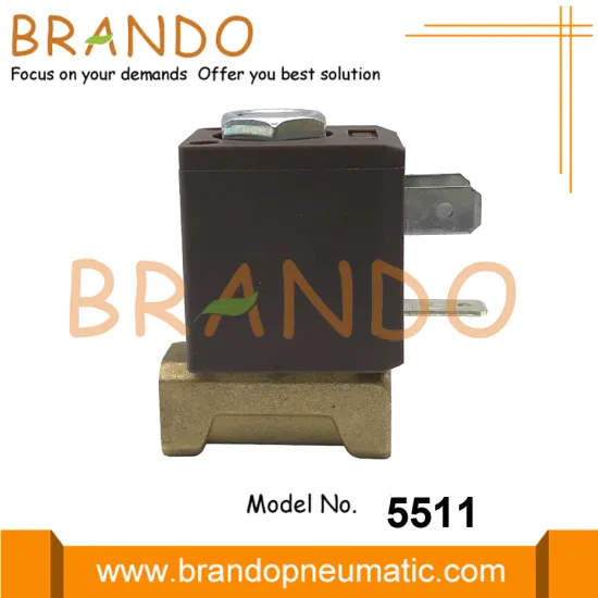 5511 CEME Type Brass Solenoid Valve G1/8'' 24VDC