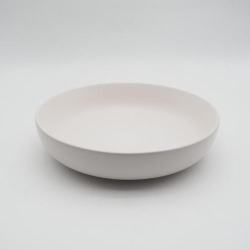 handgefertigtes Keramik -Abendessen, weißes Steinzeug -Geschirrsets, einzigartiges Steinzeug -Geschirrset