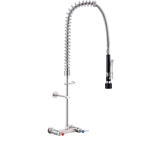 What are the benefits of using a pull-out kitchen faucet? (1)