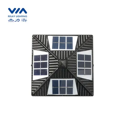 2w outdoor solar energy column lamps