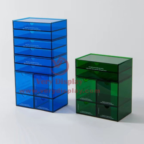 Wholesale acrylic home furniture drawers storage organizer