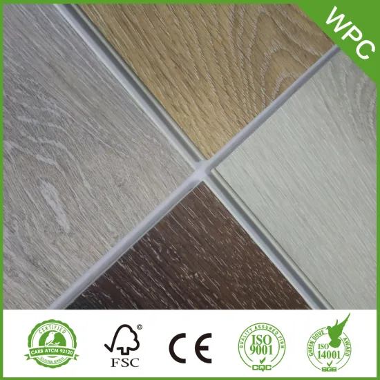 7mm Wood Plastic Core Flooring