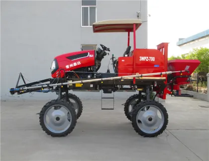 Tractor type spray boom sprayer for agricultrure