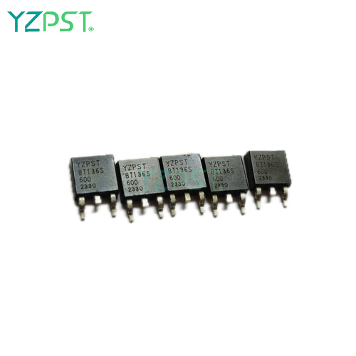 Low holding and latching current TO-252 600V BT136S-600 4A triac