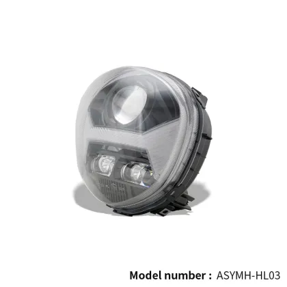 Vintage Daywaker Emark 150W  LED Head Light w/DRL White Position Light For Yamaha Stryker V-Star 1300 2010-2017 cafe racer