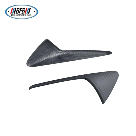 Matte Carbon Fiber Side Vent Cover for Tesla Model 3 & Y 2020+