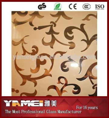 2016 New design acid etched mirror