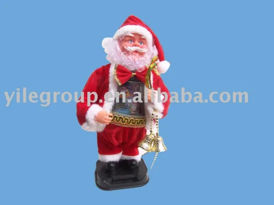 12"santa claus/santa claus toys/colors belly santa