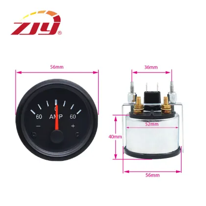 52 Ampere meter 60A auto gauge 190-501 VDO