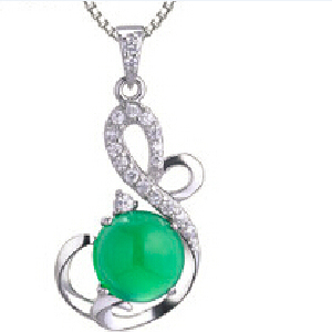 luxurious silver necklace popular in the world
