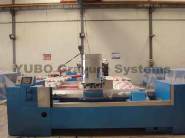 Grinding Machine Copper Doube Head For Gravure Cylinder Grinding