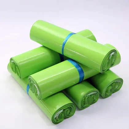biodegradable mailing shipping bag courier green parcel bags