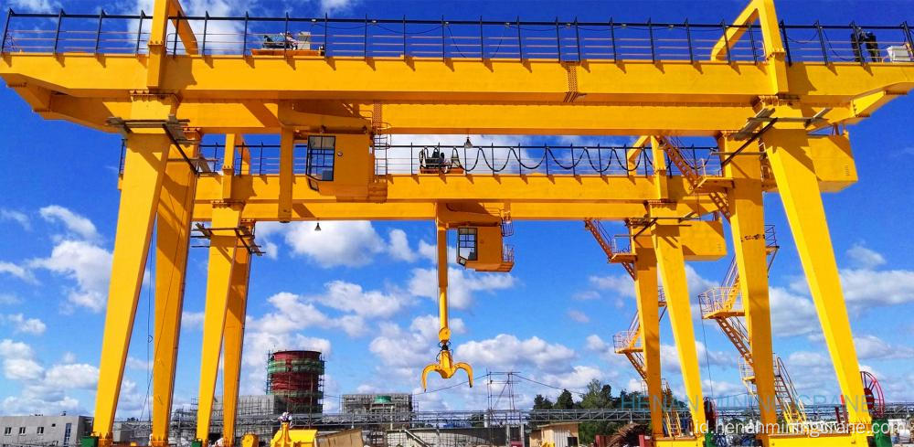 Ganda Balok Utama Tugas Berat Gantry Crane