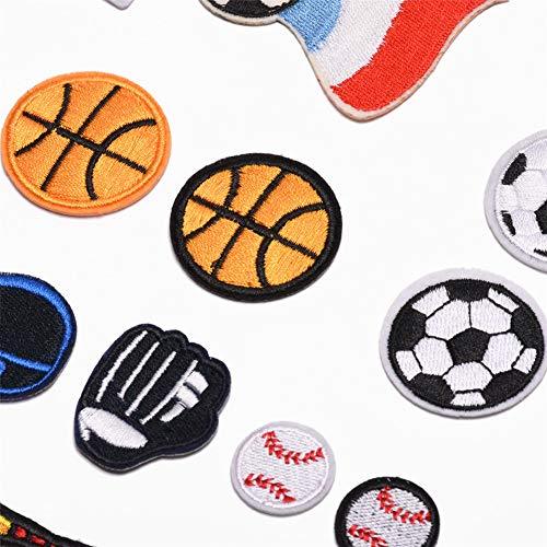Jogos de esportes com bola Ferro em tecido patch infantil