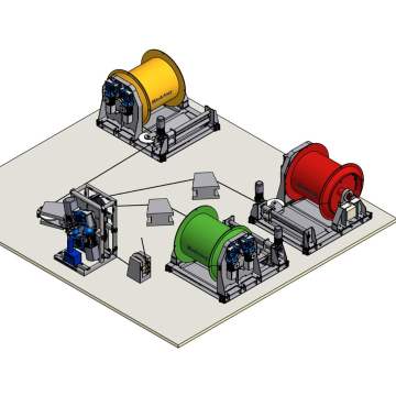 Mining Infinite Control Rope Winch Communication System