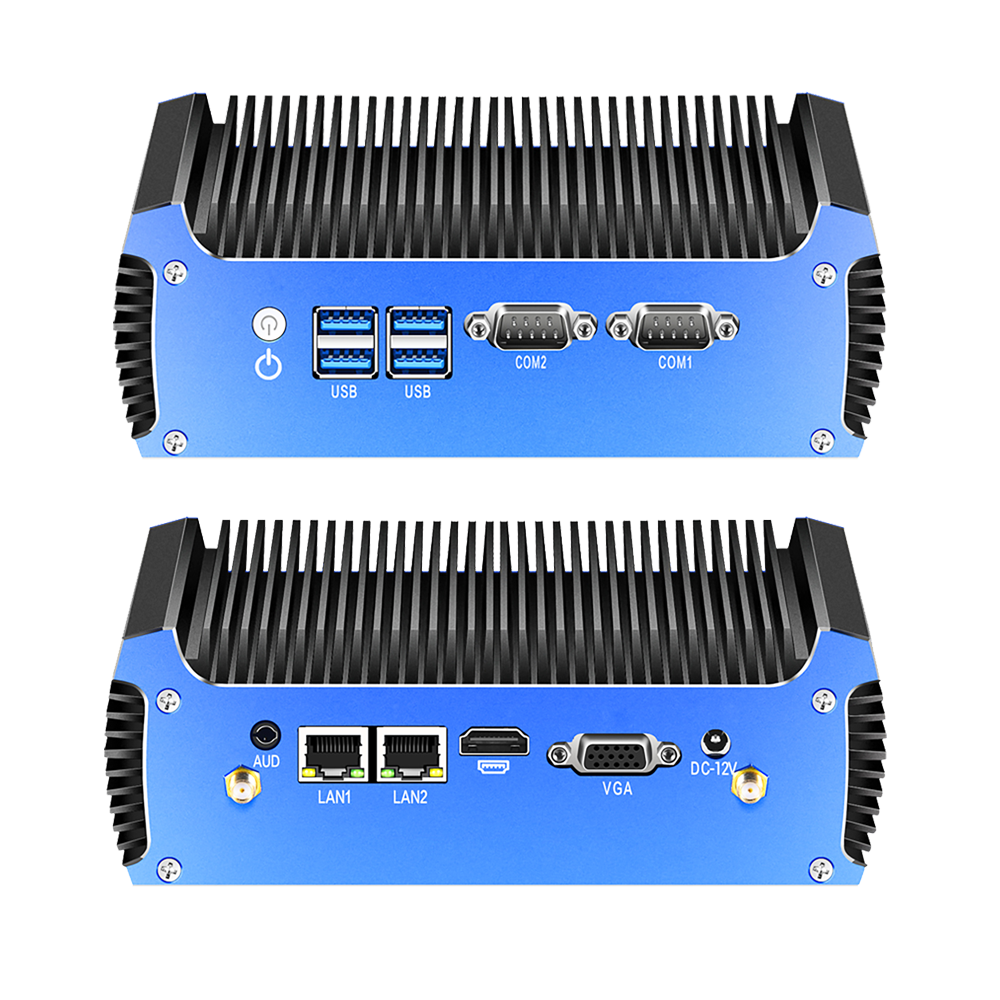 Rugged Fanless Industrial Mini Computer