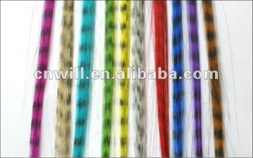 cheap hair feathers synthetic feather hair extension synthetic fiber hair extension
