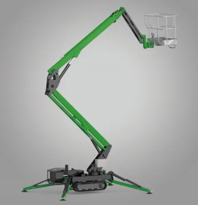 Electric Crawler Spider Boom Lifts 10m Spider Aerial Work Platform