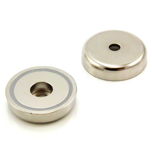 D25 Pot Magnet Cup Form Magnet CounterSunk Hole