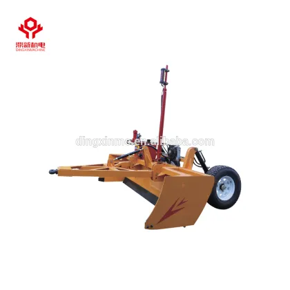 High efficiency agricultural laser land leveler