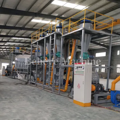 Lithium Battery Recycling Machine for Copper, Aluminum, and Electrode Plates