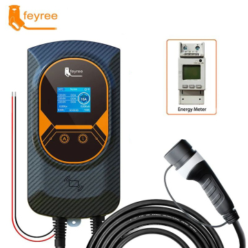 Feyree 7kW WiFi kích hoạt bộ sạc hộp tường AC loại 2 với cân bằng tải động