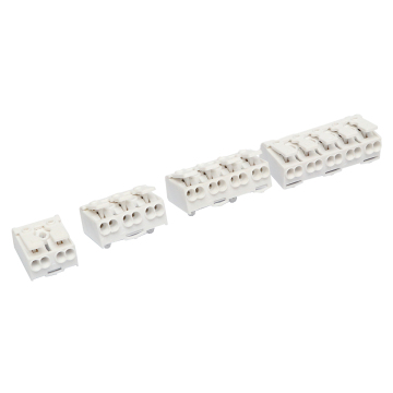 Quick Cable Clamp Terminal Blocks: Small Wire Connectors for 2-5 Ways, Rated up to 450V and 16A