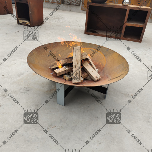 Outdoor Corten Steel Fire Pit For BBQ