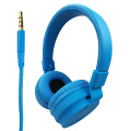 Estéreo dobrável azul no ODM do OEM dos fones de ouvido da orelha