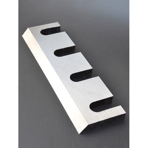 Pakai bilah pemotongan mesin pencincang plastik tahan