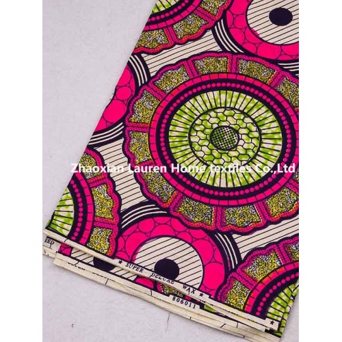 Africa Wax cotton fabric(Double printed)