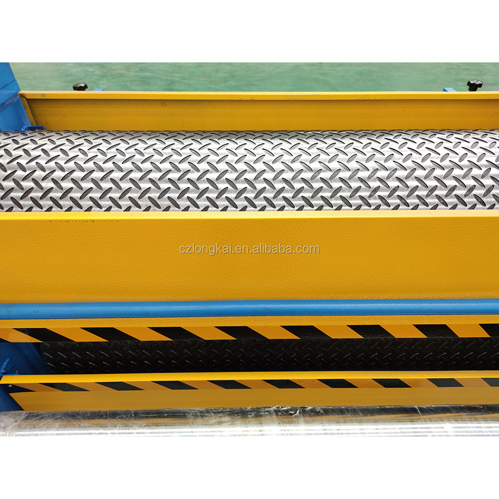 Embossed Leveler Checkered Plate Embossing Machine With Leveling Roller, High Quality ...