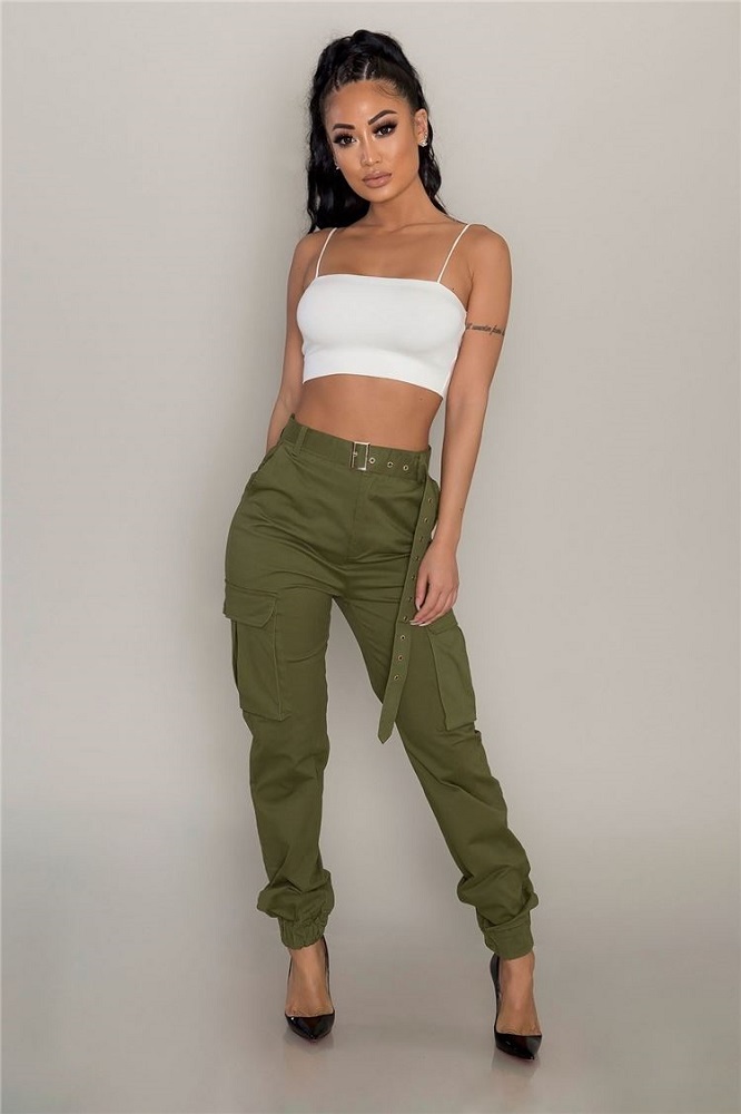 ladies cargo pants 