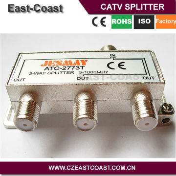 5-1000MHZ 3way catv splitter
