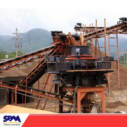 Shanghai Shibang Silica Sand Production Line for Feldspar