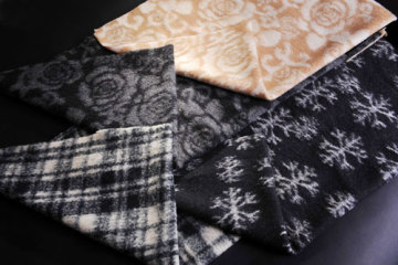 High Quality Jacquard Knitted Woolen Fabric