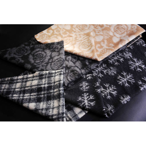 High Quality Jacquard Knitted Woolen Fabric