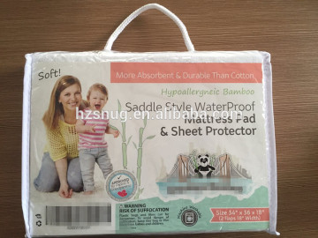 Saddle style waterproof mattress pad & Sheet protector