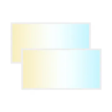 Dimmable Commercial LED Flat Panel Lights - 2x2, 2x4, 1x4FT, 5CCT, 120-277V