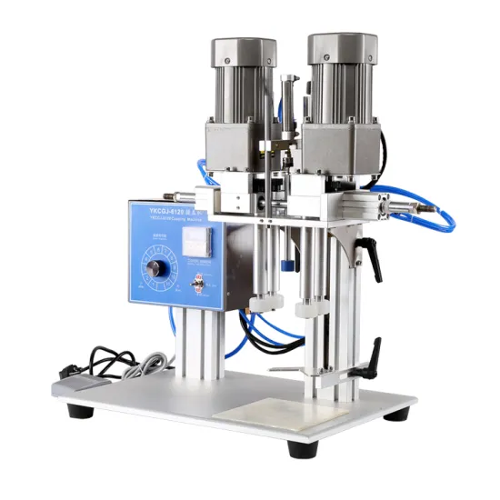 Wholesale High-Speed Pneumatic Table Top Juice Bottle Capping Machine