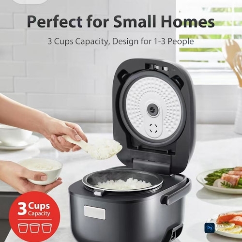 Electric Rice Cooker 5L with Steamer - RK736B
