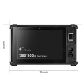 Industrial 8 inch Rugged Portable Time Attendance Tablet